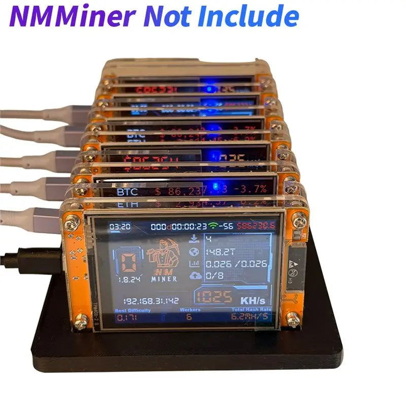 MinerPro Rig Stand - 6-Slot Mining Rack