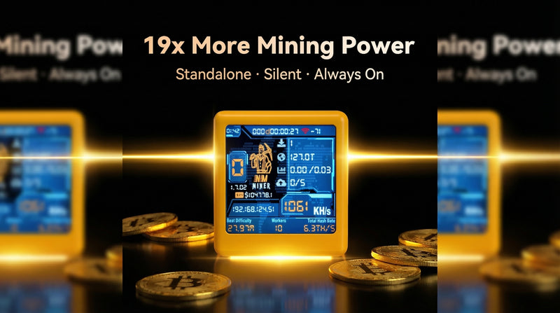 <p>More Power. More Cycles. <strong>Always On.</strong></p>