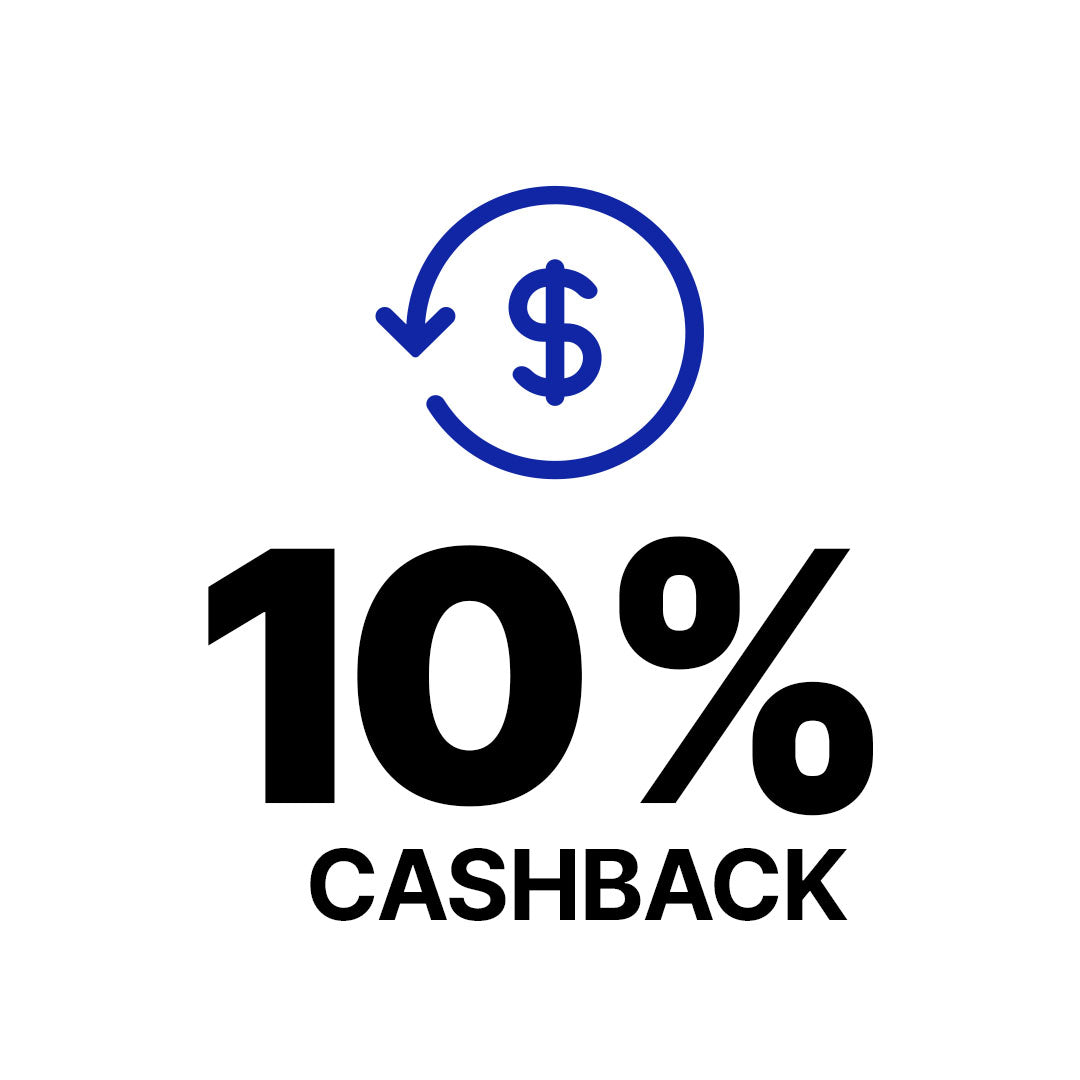 10% Cashback